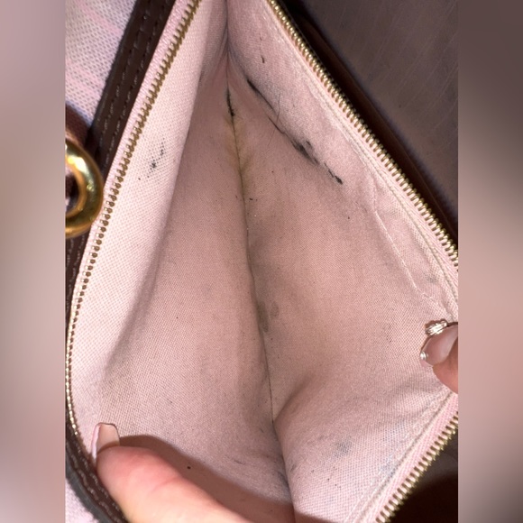 LV Louis Vuitton Neverfull MM Tote Handbag Bag Shoulder Purse - Picture 6 of 9